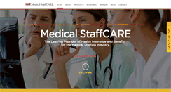 Desktop Screenshot of medicalstaffcare.com