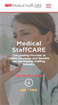 Mobile Screenshot of medicalstaffcare.com